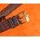 Vintage Rolex Original Tobacco Crocodile Leather Strap watch New 17 x 14mm with gold filled buckle
