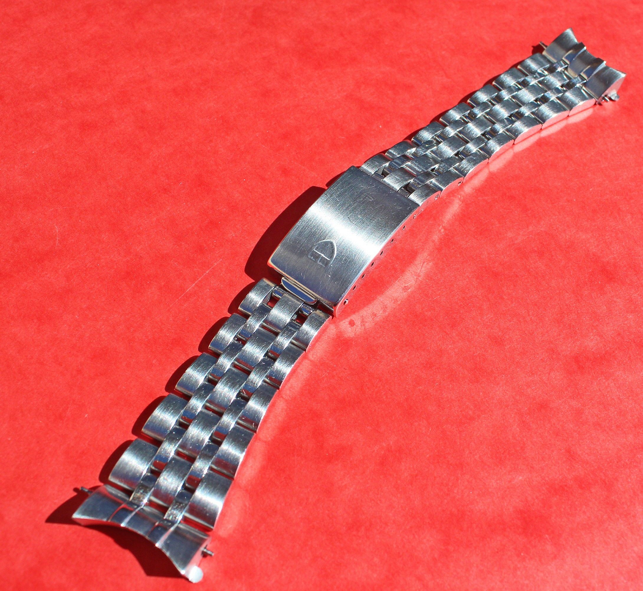 Rare Tudor jubilee bracelet 20mm ref 62490 / 632, stainless steel ...
