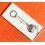 ♛ Amazing Rolex Triplock Submariner crown stainless steel key ring, keychain, holder FASTNET RACE 2011, collectable goodie♛