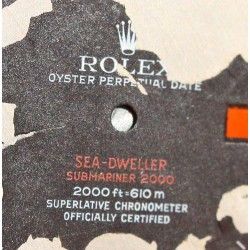 ♛ Factory Original 1665 Rolex Sea-Dweller Dial luminova For Plastic Model Dated Seadweller ♛ 