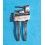 USED BREITLING BRUSHED FOLDING DEPLOYANT CLASP BUCKLE WATCH BRACELET S/S 20mm SSTEEL fits 22mm