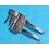 BOUCLE DEPLOYANTE MONTRES BREITLING 1884 ACIER BROSSE FERMOIR 20mm BRACELET EMBOUTS 22mm