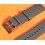 New 2013 Issue Breitling Black Rubber Diver Pro III 3 Hershey Strap 22mm with blacksteel buckle OEM