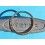 ROLEX ORIGINALE LUNETTE CANNELÉE OR 18 CARATS MONTRES DAMES LADY OYSTER PERPETUAL ref 69173, 69163 Ø25mm