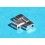 BREITLING BRACELET SOLID LINK PART WATCH Colt Ocean Automatic 823A 16mm Fighter, CLASP