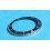Rolex 80's used Vintage Black Submariner date watch Bezel Insert Tritium 16800, 16610, 168000