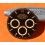 ROLEX MIGHTY 16523, 16528 18K BLACK & GOLD COSMOGRAPH DAYTONA WATCH DIAL EL PRIMERO ZENITH CAL 4030