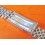 1972 RARE BRACELET JUBILEE USA MAILLONS OVALES ACIER 20mm