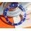 RARE INSERT LUNETTE BLEU MONTRE ROLEX SUBMARINER 16613, 16618, 16803, 16808 PERLE LUMINOVA