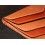 ROLEX STUNNING LUXURIOUS TOBACCO COLOR LEATHER CARD HOLDER TRAVEL