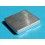 ANTIQUE 50's SQUARE TIN PARTS STORAGE BOX WATCHES SPARES, DIALS, BEZELS, INSERTS, ALUMINIUM STORAGE CASE