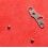 ROLEX OEM watch part minute pinion bridge 2130, 2135 - Part 2130-125, Pre-owned fits on automatic calibers 2130, 2135
