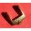 Rolex Vintage 12 /10mm BIG LOGO Gold plated Rolex, Tudor Buckle Antique Gold Filled Lady Watch Buckle leather strap