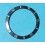 Rolex Faded Oceanic color Submariner date 16800, 168000, 16610 watches bezel Insert Inlay