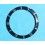 Rolex Glossy black color Submariner date 16800, 168000, 16610 watches bezel Insert  Inlay