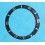 Rolex Glossy black color Submariner date 16800, 168000, 16610 watches bezel Insert  Inlay