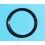 Rolex black color SEA-DWELLER 16600, 16660 watches bezel Insert  Inlay & tritium dot