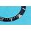 Rolex black color SEA-DWELLER 16600, 16660 watches bezel Insert  Inlay & tritium dot