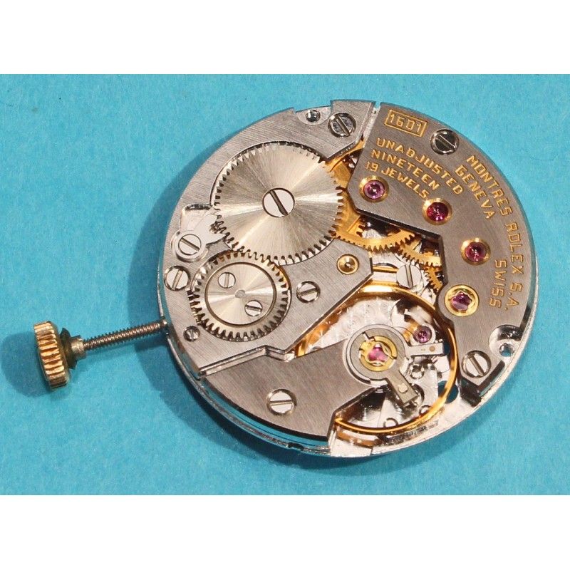 ROLEX RARE NEW FACTORY CELLINI 1601 MANUAL WINDING, MECHANICAL