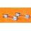 ROLEX "571" ENDLINKS END PARTS BRACELET 78350 COSMOGRAPH  DAYTONA 6263, 6265, 6240, 6265, 6241 19mm end parts
