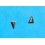 Rolex Triangle Gold 18kt batons applied parts Rolex dials Submariner & GMT 16753, 16758, 1680/8, 16808