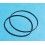 ROLEX Lot of 2 original Deep Inner Gasket Caseback watches GMT MASTER II 16700, 16760, 16710, 16713, 16718