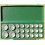 Rolex Collectible Vintage Watch Parts oblong Green Box tools Display Containers hands, dials, insert, bezel, horology spares