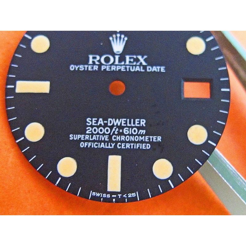 Original Rare 1665 Rolex Sea Dweller SEADWELLER Dial