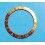 ROLEX VINTAGE INSERT GRADUE MONTRE GMT MASTER 1675/3, 16753, 1675/8, 16758, 1675 or & acier BRONZE