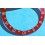 TRES RARE ROLEX FAT FONT INSERT ROUGE GRADUE DE LUNETTE MONTRES GMT MASTER II 16700, 16710, 16760 FAT LADY