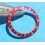 TRES RARE ROLEX FAT FONT INSERT ROUGE GRADUE DE LUNETTE MONTRES GMT MASTER II 16700, 16710, 16760 FAT LADY