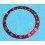 Amazing Medium Dark Red Tudor WATCH BEZEL INSERT 75090, 75190 Midsized Ø34mm