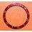 TUDOR MONTRE SUBMARINER INSERT DE LUNETTE POURPRE, GRENAT ref 73090, 73190