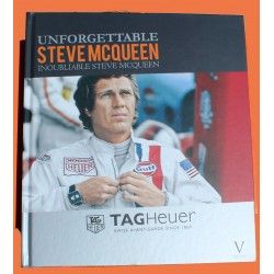 LIVRE INOUBLIABLE STEVE MCQUEEN PAR TAG HEUER MONTRES ROLEX