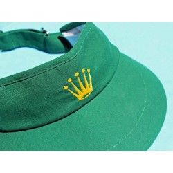 ★★ RARE CASQUETTE VISIÈRE ROLEX VERTE AUTHENTIQUE & NEUVE ★★