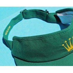 ★★ RARE CASQUETTE VISIÈRE ROLEX VERTE AUTHENTIQUE & NEUVE ★★