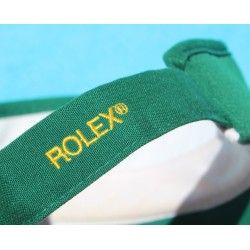 ★★ RARE CASQUETTE VISIÈRE ROLEX VERTE AUTHENTIQUE & NEUVE ★★