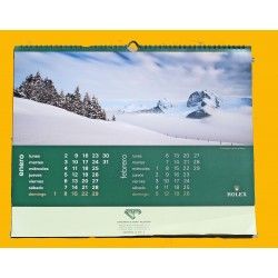 CALENDRIER 1999-2000 DE MONTRES ROLEX TOUS MODELES VINTAGE GOODIES ACCESSOIRES