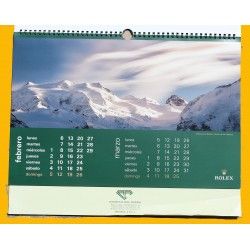 CALENDRIER 1999-2000 DE MONTRES ROLEX TOUS MODELES VINTAGE GOODIES ACCESSOIRES