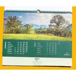 Vintage Rolex Calendar Card watch boxset 1999, 2000, mint condition