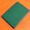 VINTAGE PORTEFEUILLE PASSEPORT PORTE CARTES ROLEX PLASTIQUE VERT