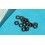 GENUINES NOS ROLEX BLACK Flat Crown Gaskets watch Submariner & Sea-Dweller Ref 24-700