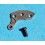 Pièce Rolex fourniture montre ref 7844 pont d'ancre + vis calibre automatique 1520, 1530, 1560, 1570