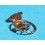 Rolex factory watch spares ref 7980, 7976 cal 1560, 1570 caliber balance bridge, balance with Breguet hairspring timed