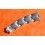 Rolex antique Partial 60's band spares parts 7204 Original Ladies Rolex 13mm SS Rivets links Bracelet watches