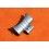 Rolex Vintage 70's 68 stamped endlink 13mm Stainless Steel Ladies Jubilée Ends parts folded links ladies bracelet watches 6251D