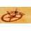 Rolex spare Watch Parts Part -CAL 1530-7831 THIRD WHEEL Pre-owned Caliber 1520, 1530, 1570, 1560 ref 7831