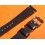 ??? BRACELET MONTRES COW BOY HORWEEN SHELL CUIR CORDOVAN ULTRA FIN 20mm COULEUR NOIRE ???