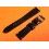 ★☆Handcrafted Genuine Cow boy watches strap Horween Shell Cordovan Leather Watch Band Bracelet Black color 20mm★☆ 