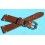 ??? BRACELET MONTRES COW BOY HORWEEN SHELL CUIR CORDOVAN ULTRA FIN 20mm COULEUR MARRON CHOCOLAT ???